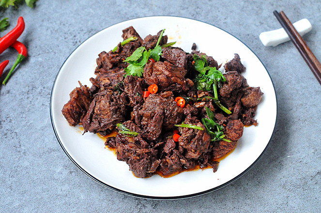 血漿鴨的做法-咸鮮味炒菜譜-易網健康養生網 血漿鴨的做法-咸鮮味炒菜譜