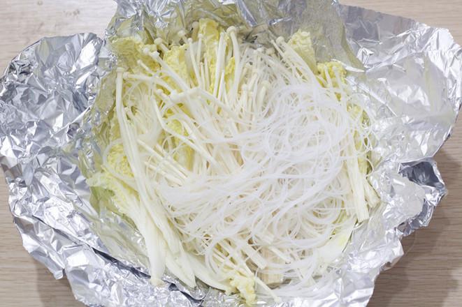 錫紙花甲粉的做法-家常味燜菜譜