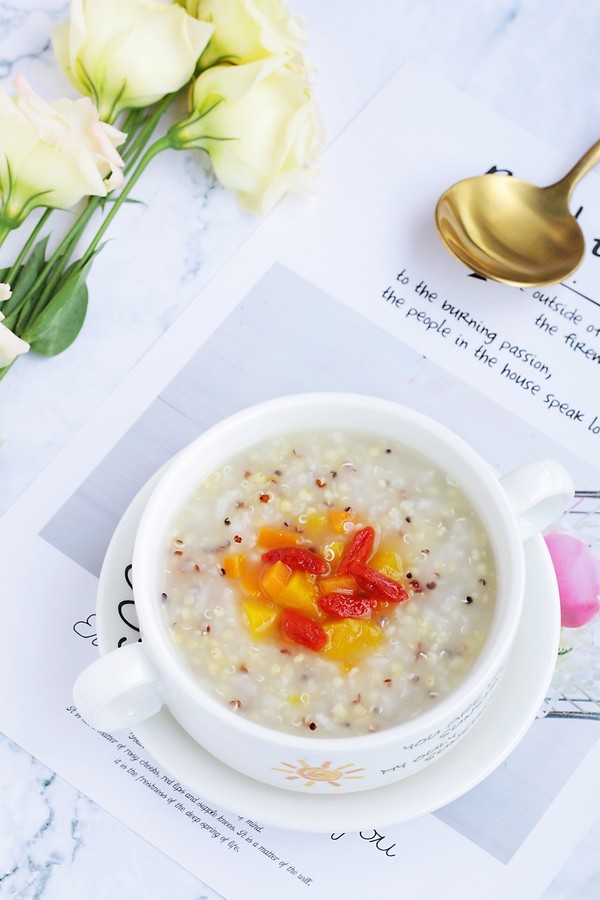 藜麥南瓜小米粥的做法-甜味煮菜譜