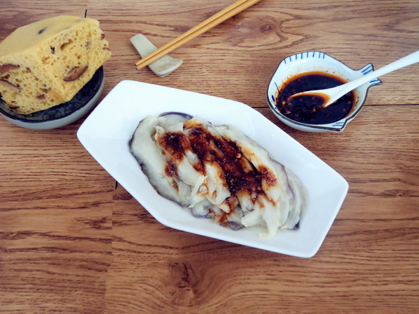 清蒸茄子的做法-香辣味蒸菜譜