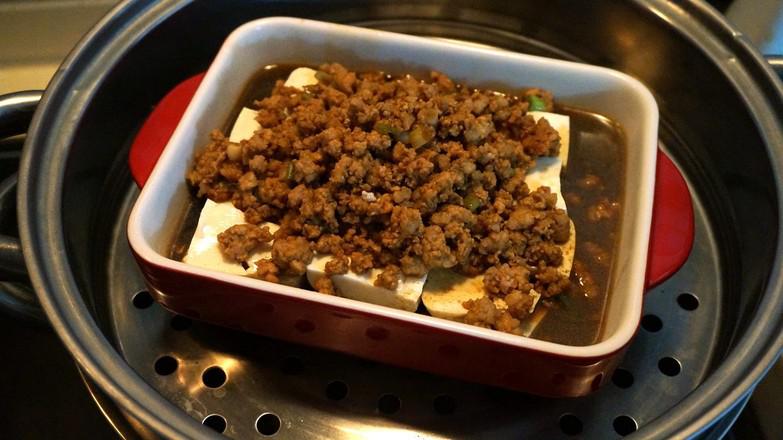 肉末蒸豆腐的做法-家常味蒸菜譜