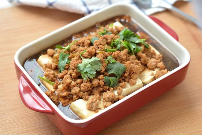 肉末蒸豆腐的做法-家常味蒸菜譜