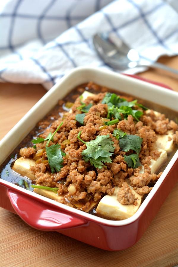 肉末蒸豆腐的做法-家常味蒸菜譜