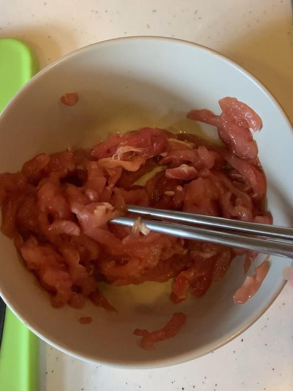 豇豆炒肉絲的做法-酸辣味炒菜譜