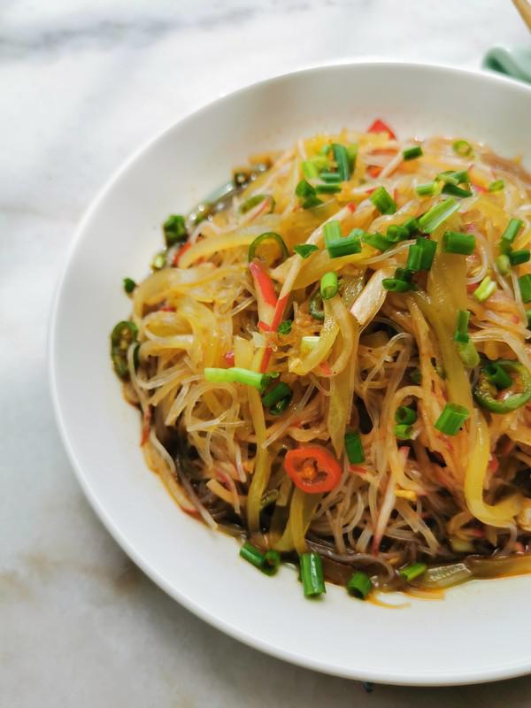 涼拌三絲的做法-香辣味拌菜譜