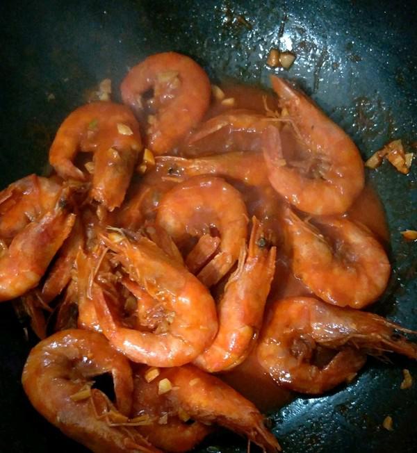 番茄蝦的做法-家常味炒菜譜