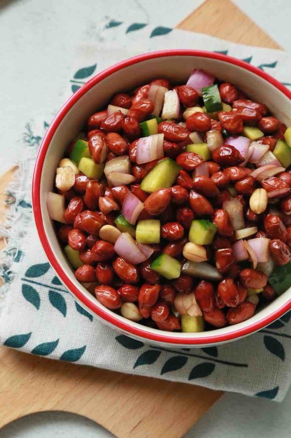 好吃到停不下來的老醋花生的做法-家常味拌菜譜-易網健康養生網 好吃到停不下來的老醋花生的做法-家常味拌菜譜