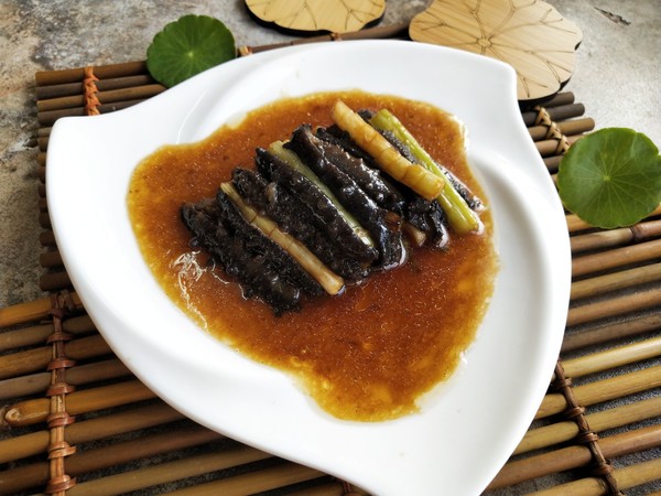 蔥燒海參的做法-咸鮮味燒菜譜