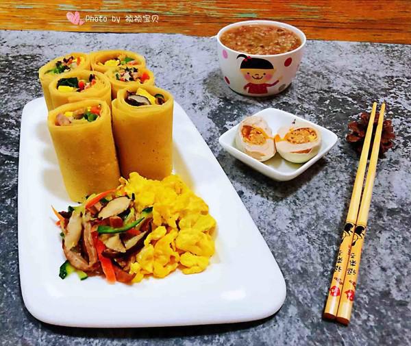 雞蛋時蔬煎餅卷的做法-咸鮮味炒菜譜-易網健康養生網 雞蛋時蔬煎餅卷的做法-咸鮮味炒菜譜