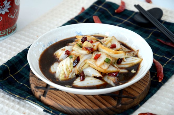 醋熘白菜的做法-酸辣味炒菜譜-易網健康養生網 醋熘白菜的做法-酸辣味炒菜譜