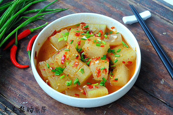 紅燒冬瓜的做法-香辣味燒菜譜