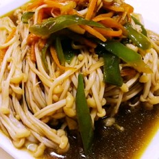 涼拌金針菇的做法-酸甜味拌菜譜