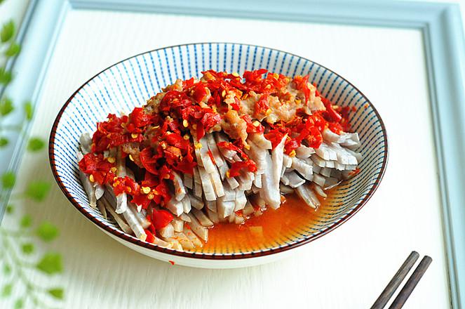 剁椒肉末蒸芋頭的做法-家常味蒸菜譜