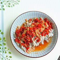 剁椒肉末蒸芋頭的做法-家常味蒸菜譜