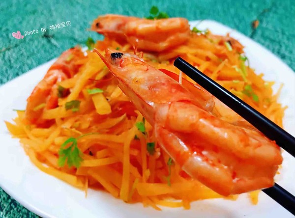 海蝦炒土豆絲的做法-咸鮮味炒菜譜-易網健康養生網 海蝦炒土豆絲的做法-咸鮮味炒菜譜