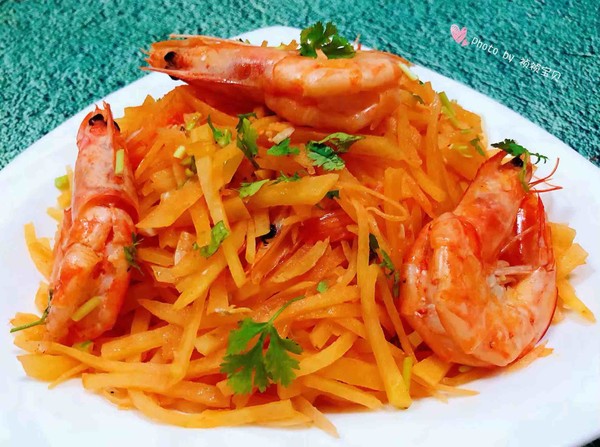 海蝦炒土豆絲的做法-咸鮮味炒菜譜-易網健康養生網 海蝦炒土豆絲的做法-咸鮮味炒菜譜