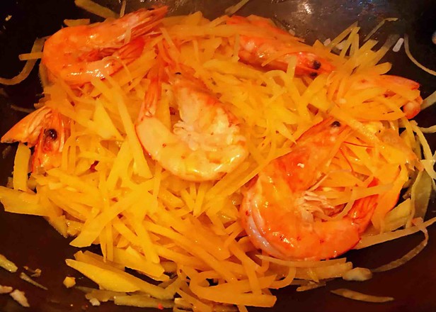 海蝦炒土豆絲的做法-咸鮮味炒菜譜-易網健康養生網 海蝦炒土豆絲的做法-咸鮮味炒菜譜