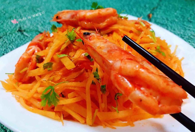 海蝦炒土豆絲的做法-咸鮮味炒菜譜-易網健康養生網 海蝦炒土豆絲的做法-咸鮮味炒菜譜