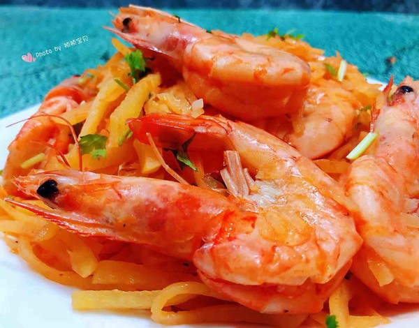 海蝦炒土豆絲的做法-咸鮮味炒菜譜-易網健康養生網 海蝦炒土豆絲的做法-咸鮮味炒菜譜