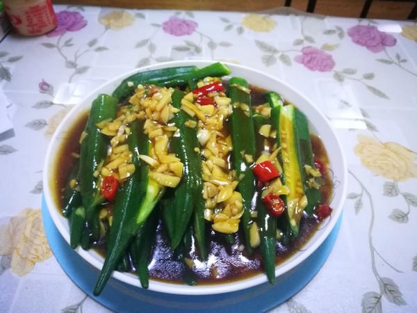 蒜蓉秋葵的做法-咸鮮味煮菜譜-易網健康養生網 蒜蓉秋葵的做法-咸鮮味煮菜譜