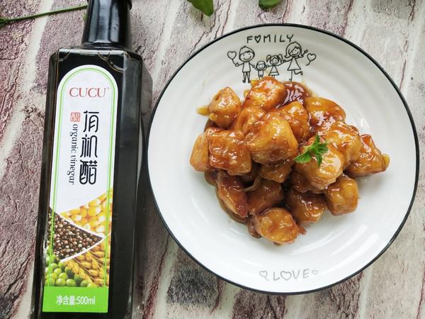 糖醋三文魚丁的做法-酸甜味炒菜譜