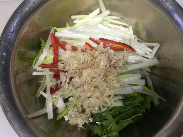 蝦皮老虎菜的做法-咸鮮味拌菜譜-易網(wǎng)健康養(yǎng)生網(wǎng) 蝦皮老虎菜的做法-咸鮮味拌菜譜