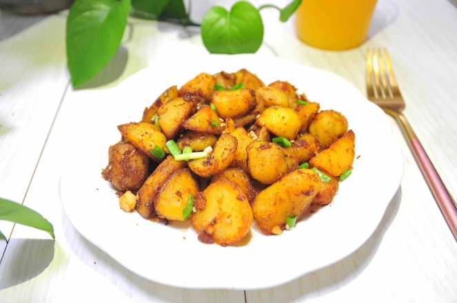 孜然椒鹽小土豆的做法-家常味煎菜譜-易網健康養生網 孜然椒鹽小土豆的做法-家常味煎菜譜