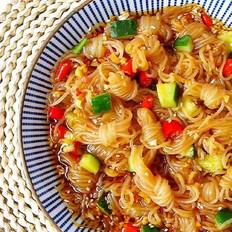 涼拌酸辣魔芋結的做法-酸辣味拌菜譜