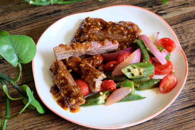 黑椒牛排的做法-家常味煎菜譜