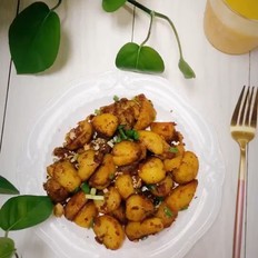 孜然椒鹽小土豆的做法-家常味煎菜譜