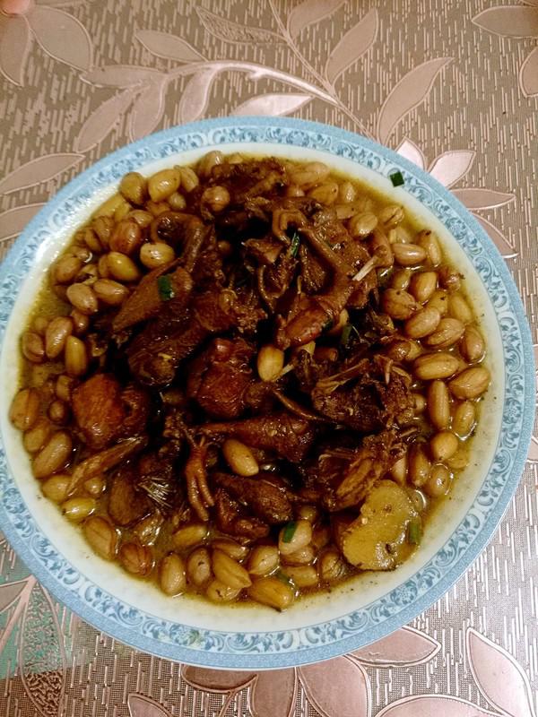 花生米燒鵪鶉的做法-咸鮮味其它工藝菜譜