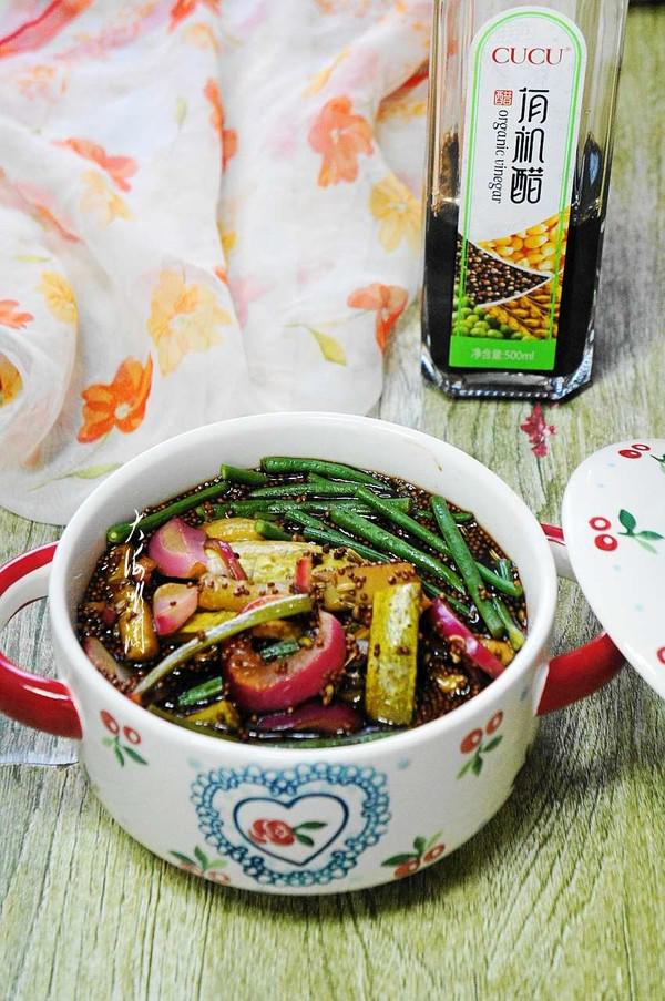 酸甜黃瓜豇豆角的做法-酸甜味蒸菜譜