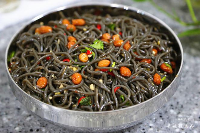 涼拌蕨根粉的做法-香辣味拌菜譜