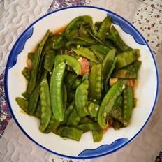 肉片荷蘭豆的做法-家常味炒菜譜