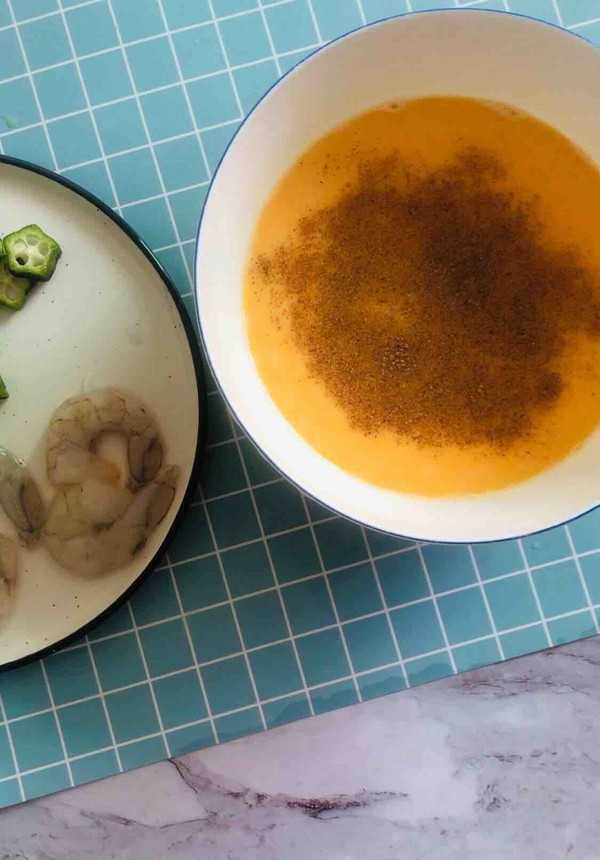 秋葵蝦仁蛋餅的做法-家常味煎菜譜-易網健康養生網 秋葵蝦仁蛋餅的做法-家常味煎菜譜