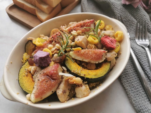 貝貝南瓜藜麥雞肉沙拉的做法-甜味烘焙菜譜-易網(wǎng)健康養(yǎng)生網(wǎng) 貝貝南瓜藜麥雞肉沙拉的做法-甜味烘焙菜譜