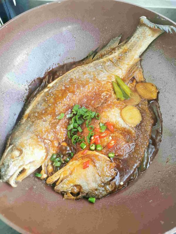 紅燒大黃魚的做法-咸鮮味燒菜譜-易網健康養生網 紅燒大黃魚的做法-咸鮮味燒菜譜