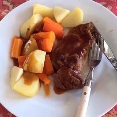 教你做西餐盤里的配菜的做法-家常味煮菜譜