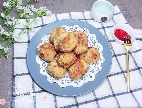 天婦羅土豆蝦球的做法-咸鮮味炸菜譜