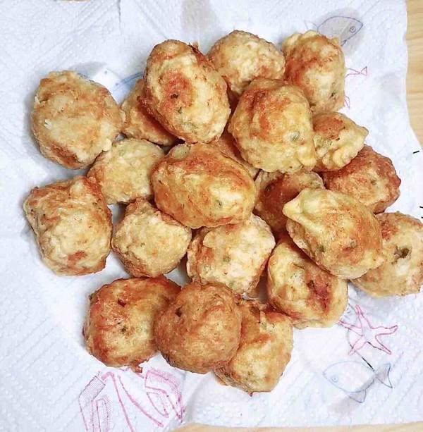 天婦羅土豆蝦球的做法-咸鮮味炸菜譜