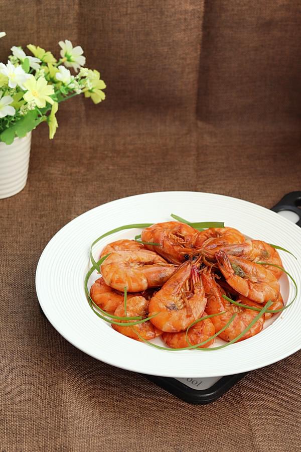 紅燒大蝦的做法-咸鮮味炒菜譜