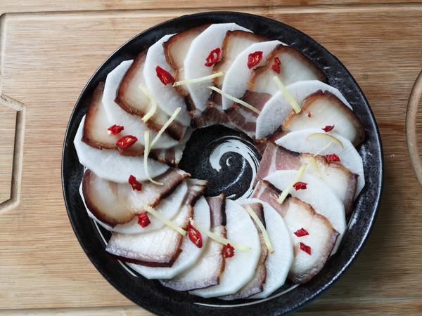 蘿卜蒸臘肉的做法-咸鮮味蒸菜譜-易網健康養生網 蘿卜蒸臘肉的做法-咸鮮味蒸菜譜