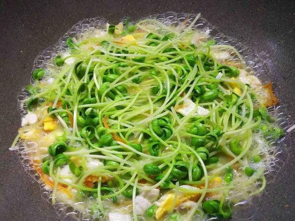 上湯黑豆苗的做法-咸鮮味燒菜譜