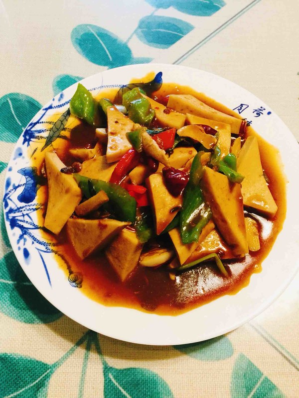 醬燒千頁豆腐的做法-香辣味炒菜譜