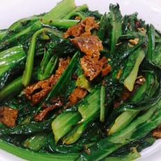 豆豉鯪魚炒麥菜的做法-家常味炒菜譜