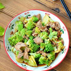 寶塔菜炒肉片的做法-家常味炒菜譜