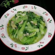 肉沫青菜的做法-家常味炒菜譜