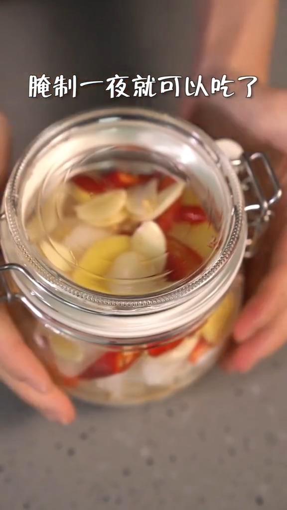 爽口脆蘿卜的做法-咸鮮味腌菜譜