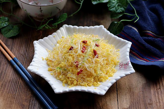 桂花炒素翅的做法-家常味炒菜譜