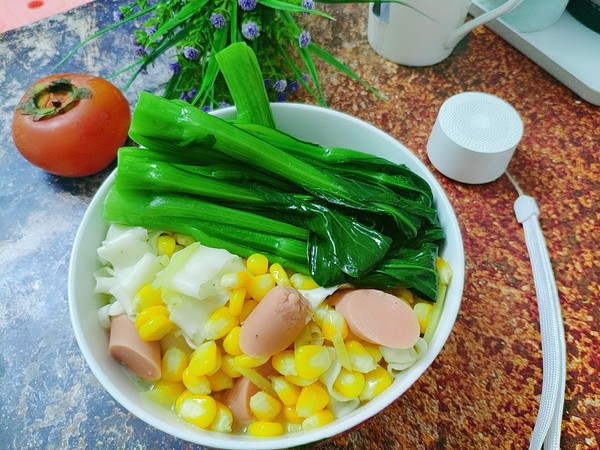 玉米火腿魚腩湯粉的做法-家常味煮菜譜-易網健康養生網 玉米火腿魚腩湯粉的做法-家常味煮菜譜